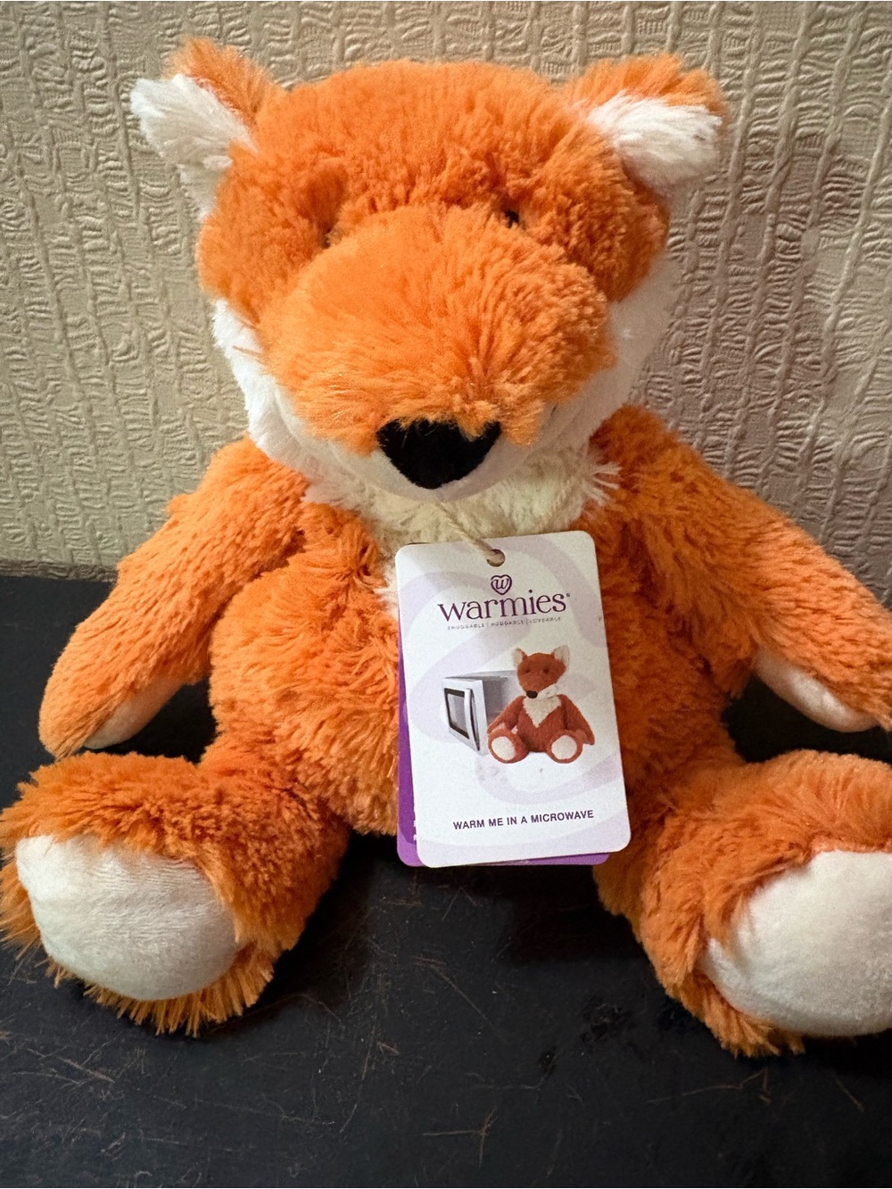 Warmies Orange Plush Fox - Soft Orange Fox - Lavender Scented Interior